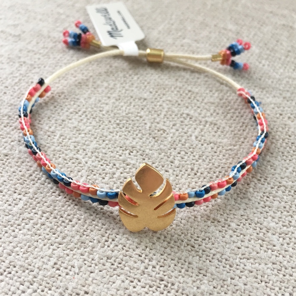 Madewell Beaded Slider Bracelet